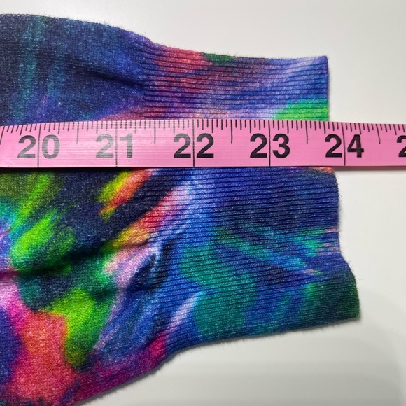 NWT Robert Graham Men Sweater Swell Colorful Print Linen Blend Crewneck L $178 - Picture 9 of 11